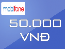Thẻ Mobifone 50.000đ