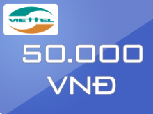 Thẻ Viettel 50.000đ